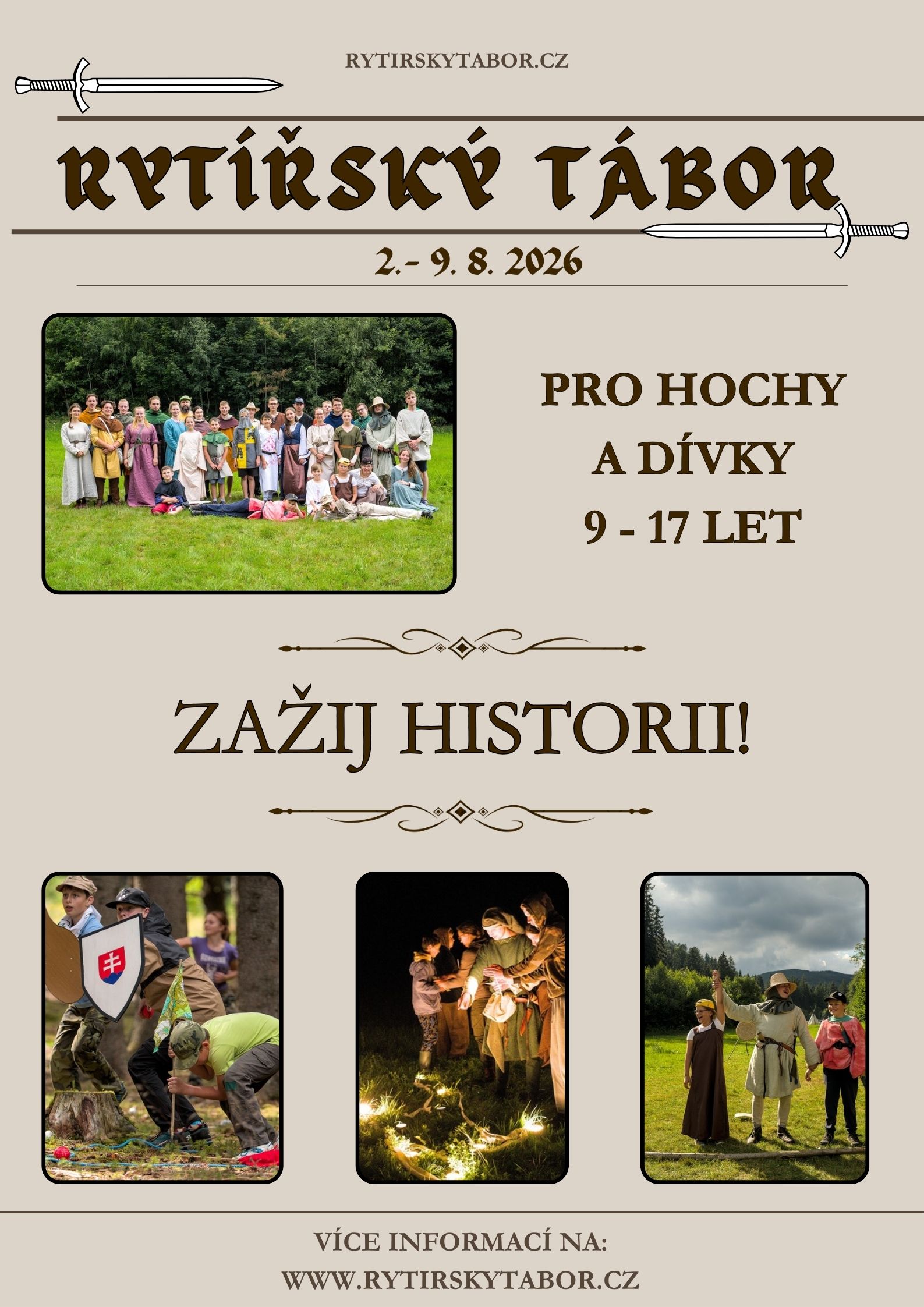 Rytířské ležení 2026